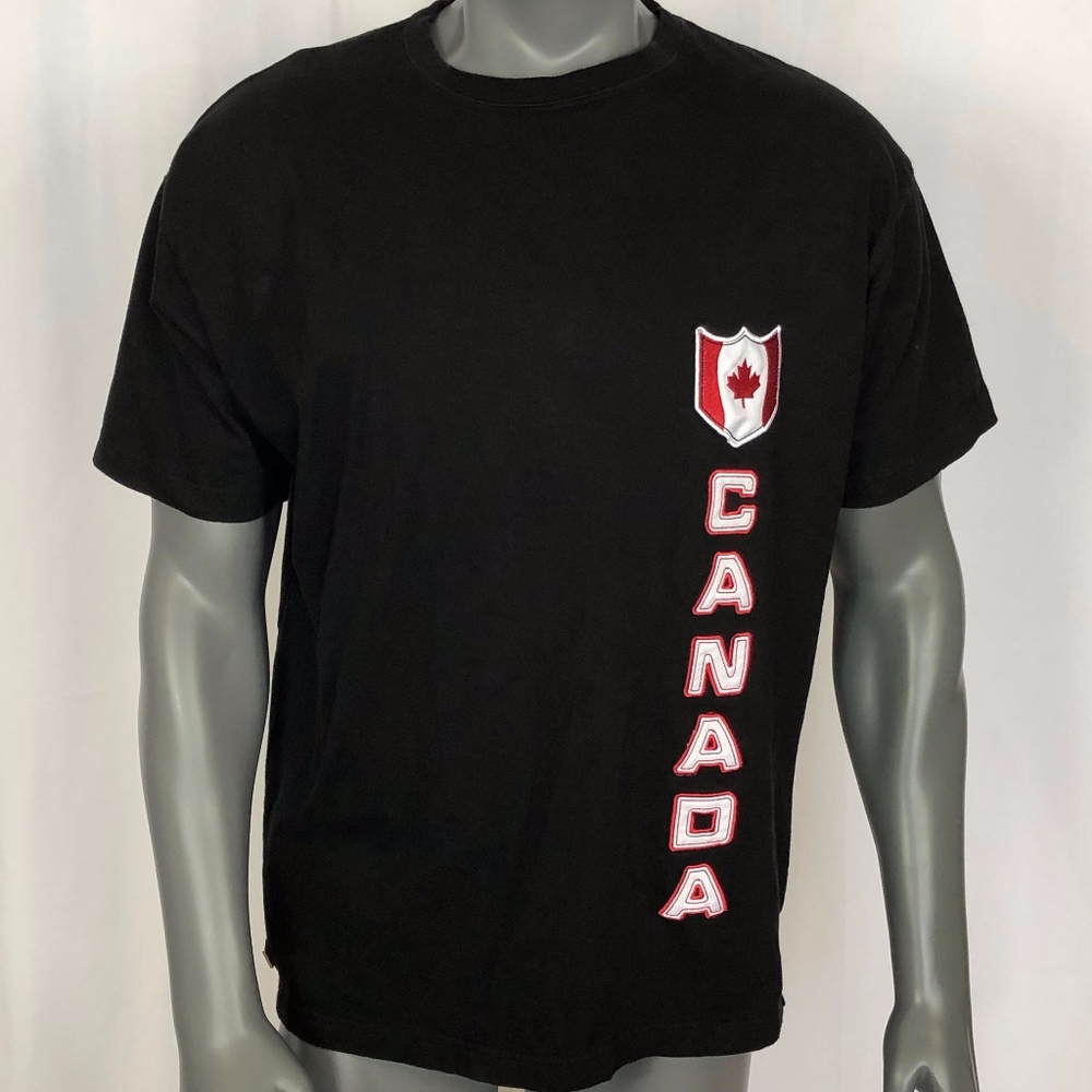 Its Fun To Be Canadian Black Crew Neck Shirt